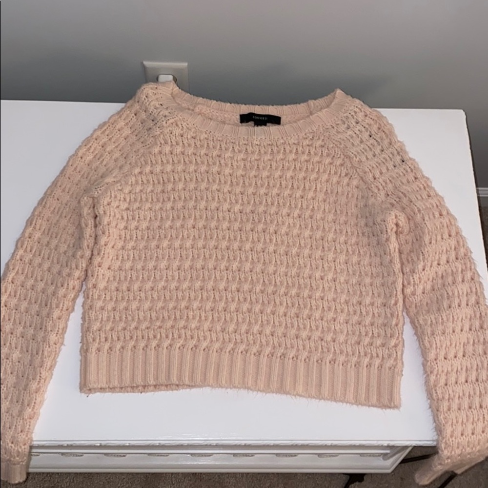 Pink sweater